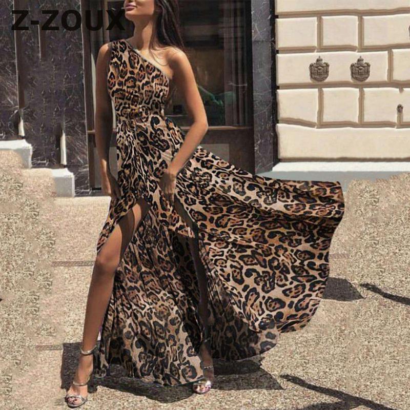 Women Dress Leopard Print Chiffon Maxi es One-Shoulder Split Sexy Bandage High Waist Summer es 210524, Blue
Women Dress Leopard Print Chiffon Maxi es One-Shoulder Split Sexy Bandage High Waist Summer es 210524, Blue