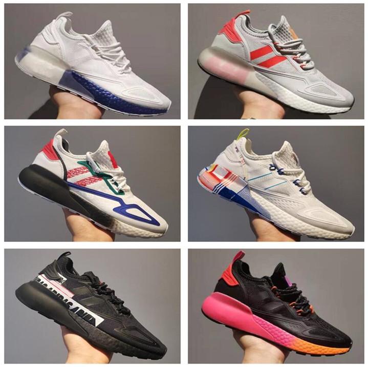 2021 Original 4D ZX 2K Boost Running Shoes Outdoor White Multi Solar Red Blue Men Women Green Black Future Trainers Sneakers Sports, A6
2021 Original 4D ZX 2K Boost Running Shoes Outdoor White Multi Solar Red Blue Men Women Green Black Future Trainers Sneakers Sports, A6