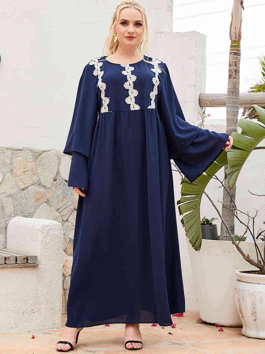Casual Dresses Eid Mubarak Abaya Dubai Turkey Islam Long Muslim Dress Ramadan Plus Size Abayas for Women Vestidos Kaftan Robe Long, Blue
Casual Dresses Eid Mubarak Abaya Dubai Turkey Islam Long Muslim Dress Ramadan Plus Size Abayas for Women Vestidos Kaftan Robe Long, Blue