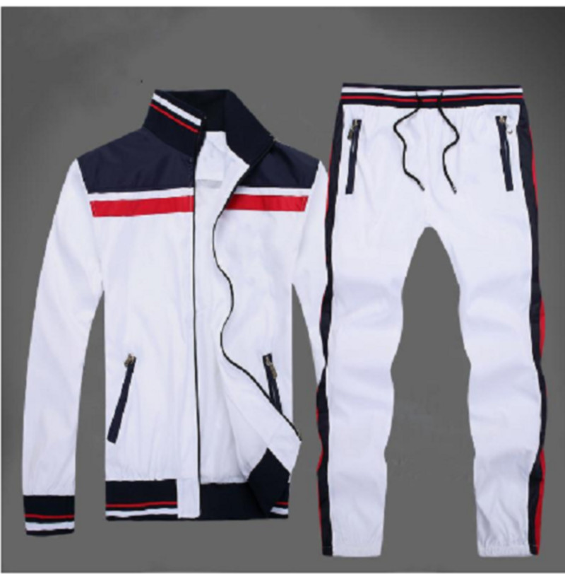 Wholesale - 2021 hot sell Men Hoodies and Sweatshirts Sportswear Man Polo Jacket pants Jogging Suits Sweat Suits Mens Tracksuits