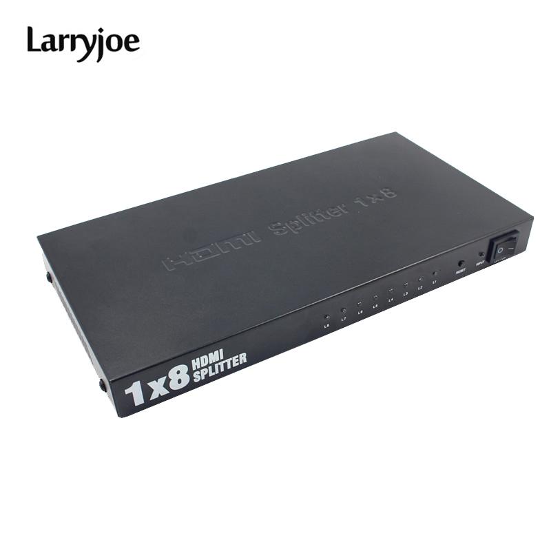 Audio Cables & Connectors Larryjoe 1080P 1x8 Splitter Switch Switcher 1 In 2 Out Converter Adapter For HDTV
Audio Cables & Connectors Larryjoe 1080P 1x8 Splitter Switch Switcher 1 In 2 Out Converter Adapter For HDTV
