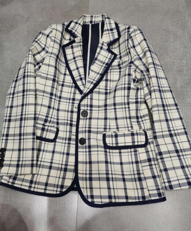 Casual plaid suit jacket ladies 2021 new British style temperament suit jacket 813, Customize
Casual plaid suit jacket ladies 2021 new British style temperament suit jacket 813, Customize