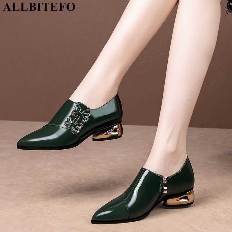 ALLBITEFO size 34-42 golden heel cross tied design natural genuine leather women heels shoes fashion high heels low heel shoes 210611, As picture
ALLBITEFO size 34-42 golden heel cross tied design natural genuine leather women heels shoes fashion high heels low heel shoes 210611, As picture