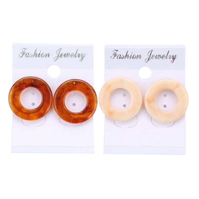 Hoop & Huggie CKysee 1pcs/lot Round Resin Hollow Stud Earrings. Female Diameter Is About 20mm. Women's Jewelry DIY Accessories
Hoop & Huggie CKysee 1pcs/lot Round Resin Hollow Stud Earrings. Female Diameter Is About 20mm. Women's Jewelry DIY Accessories