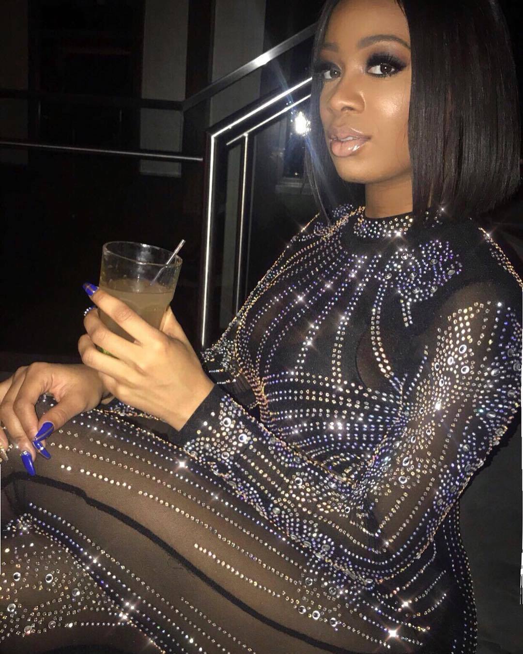 High-end Custom Black/White/Golden Sequin Jumpsuit Fall Womens Long-sleeve High Stretch Party Club Bodycon Rompers