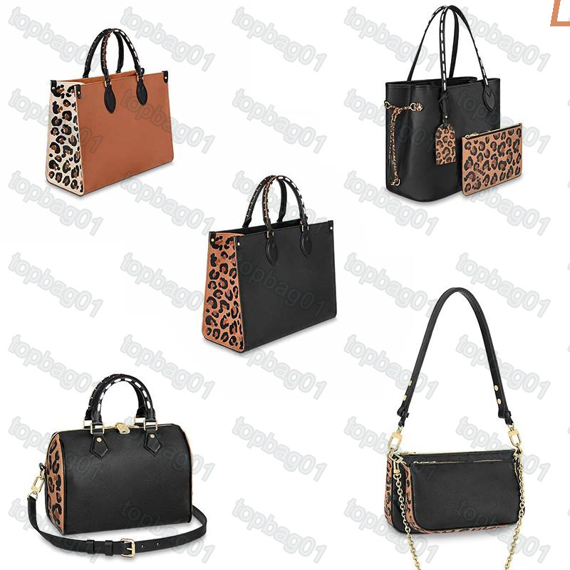 Designer Wild at Heart series ONTHEGO womens tote bags speedy Leopard Embossing Genuine Leather Handbags Mini bag
Designer Wild at Heart series ONTHEGO womens tote bags speedy Leopard Embossing Genuine Leather Handbags Mini bag