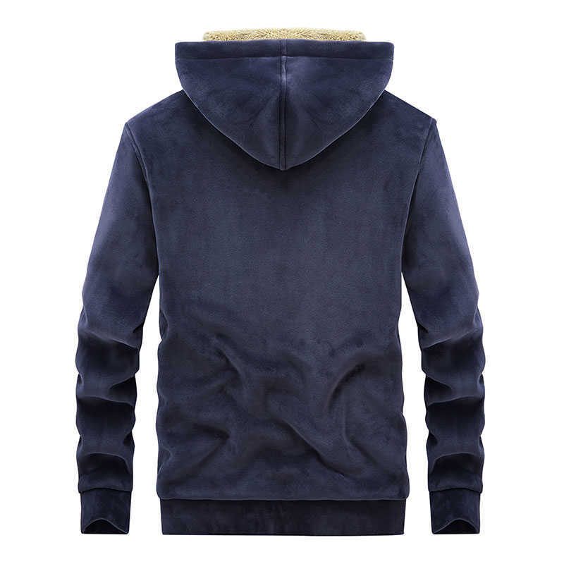 MANTLCONX Winter Mens Jacket Thicken Fleece Jackets Men Autumn Winter Coat Men Hooded Windbreak Outwear Oversize M-8XL 211014
