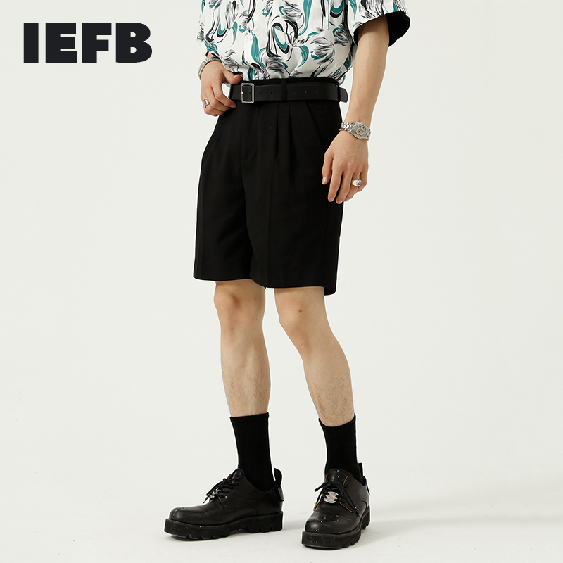 IEFB Summer Korean Straight Simple Suit Shorts Men's Fashion Personality Cascual Wide Leg Knee Length Pants 9Y7456 210524, Khaki
IEFB Summer Korean Straight Simple Suit Shorts Men's Fashion Personality Cascual Wide Leg Knee Length Pants 9Y7456 210524, Khaki