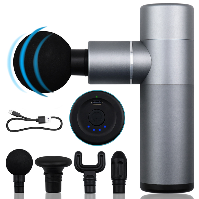 Muscle Massage Gun Rechargeable Mini Pocket Neck Muscle Massager Pain Therapy for Body Massage Relaxation Pain Relief Fascia gun MG11
Muscle Massage Gun Rechargeable Mini Pocket Neck Muscle Massager Pain Therapy for Body Massage Relaxation Pain Relief Fascia gun MG11