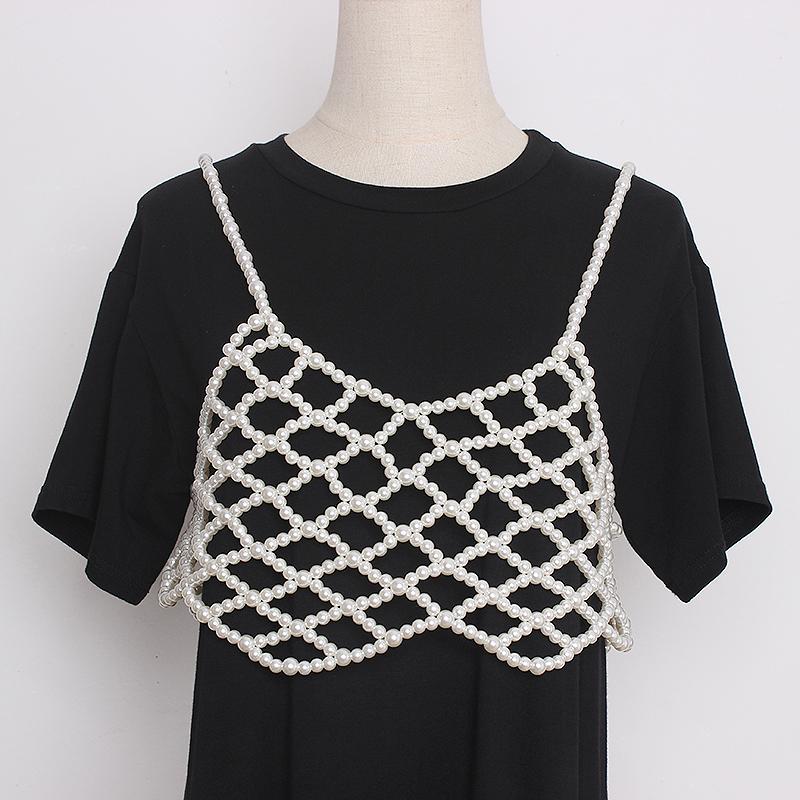 Belts Women's Runway Fashion Pearl Knitted Vest Cummerbunds Female Dress Corsets Waistband Decoration Wide Belt TB1637, Black;brown
Belts Women's Runway Fashion Pearl Knitted Vest Cummerbunds Female Dress Corsets Waistband Decoration Wide Belt TB1637, Black;brown