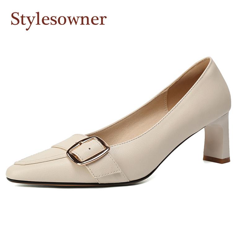 Dress Shoes Beige High Heels Women's Spring 2021 French Temperament Pointed Single Thick Heel Cowhide Pumps 6cm
Dress Shoes Beige High Heels Women's Spring 2021 French Temperament Pointed Single Thick Heel Cowhide Pumps 6cm