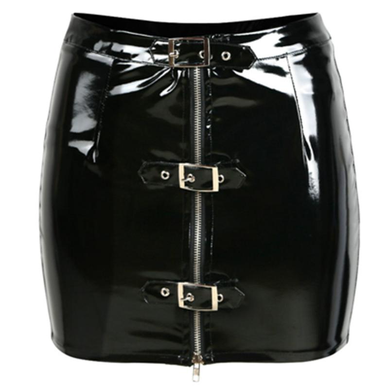 Skirts -3XL Style Pencil Skirt Women Black Front Zipper Buckle Bodycon Party Club Wear PVC Leather Mini
Skirts -3XL Style Pencil Skirt Women Black Front Zipper Buckle Bodycon Party Club Wear PVC Leather Mini