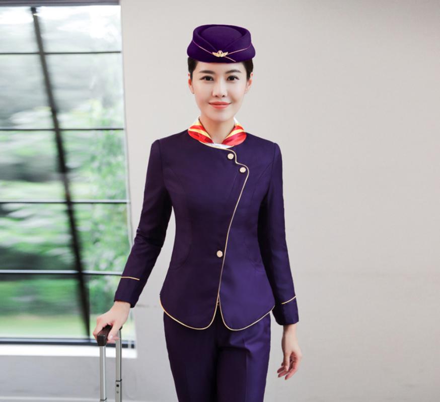Women' Suits & Blazers Stewardess Uniforms Blazer Jacket Autumn And Winter Aerospace Beautician Sales Overalls Women Clothing Suit Top Coat, Red blazer skirt
Women' Suits & Blazers Stewardess Uniforms Blazer Jacket Autumn And Winter Aerospace Beautician Sales Overalls Women Clothing Suit Top Coat, Red blazer skirt