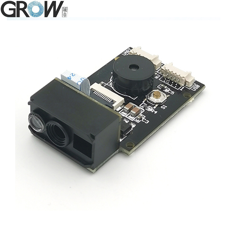 GROW GM77 640*480CMOS DC5V USB UART Interface 1D 2D Bar Code Qr Code Scanner Module Reader Long PDF417 Passport Code Readble