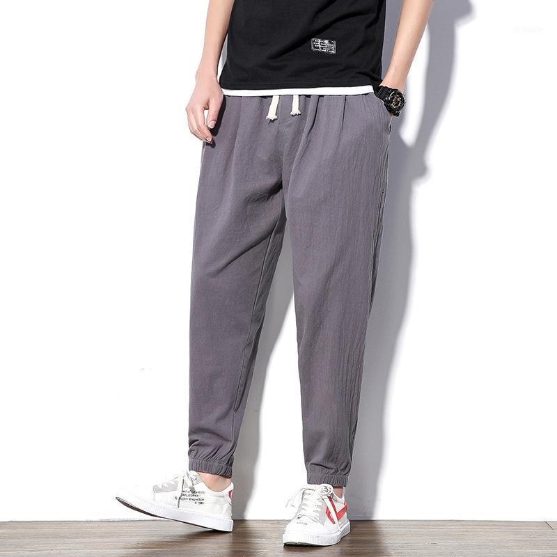 Men's Cotton And Linen Casual Pants Korean Version Of The Trend Beam Feet Nine Points Small Sports Harem, Black
Men's Cotton And Linen Casual Pants Korean Version Of The Trend Beam Feet Nine Points Small Sports Harem, Black