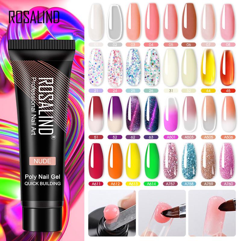 Nail Gel ROSALIND 15ml Poly Extension For Art Manicure Design 80 Colors UV Varnishes Semi Permanent Builder Polish, Red;pink 
Nail Gel ROSALIND 15ml Poly Extension For Art Manicure Design 80 Colors UV Varnishes Semi Permanent Builder Polish, Red;pink