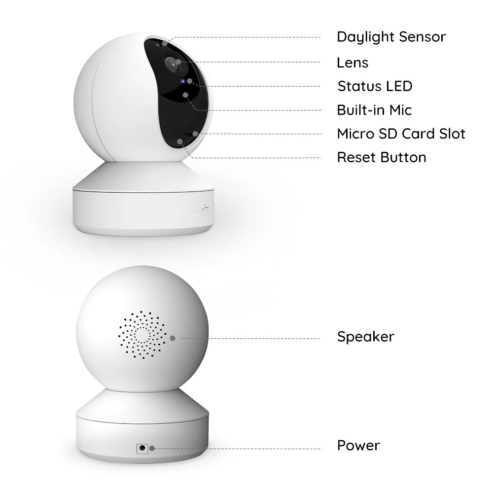 Indoor 2.4G/5Ghz WiFi Camera 4MP Super HD Pan&Tilt 2-Way Audio Motion Detection Smart Home Video Surveillance E1 Pro
Indoor 2.4G/5Ghz WiFi Camera 4MP Super HD Pan&Tilt 2-Way Audio Motion Detection Smart Home Video Surveillance E1 Pro