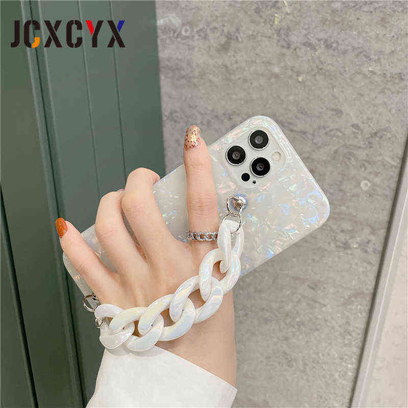 Glossy shell Colorful acrylic bracelet wrist soft case for iphone 12 Pro Max MiNi 11 pro max X XS XR 7 8 Plus 6 S SE 2020 Cover Y1028 
Glossy shell Colorful acrylic bracelet wrist soft case for iphone 12 Pro Max MiNi 11 pro max X XS XR 7 8 Plus 6 S SE 2020 Cover Y1028