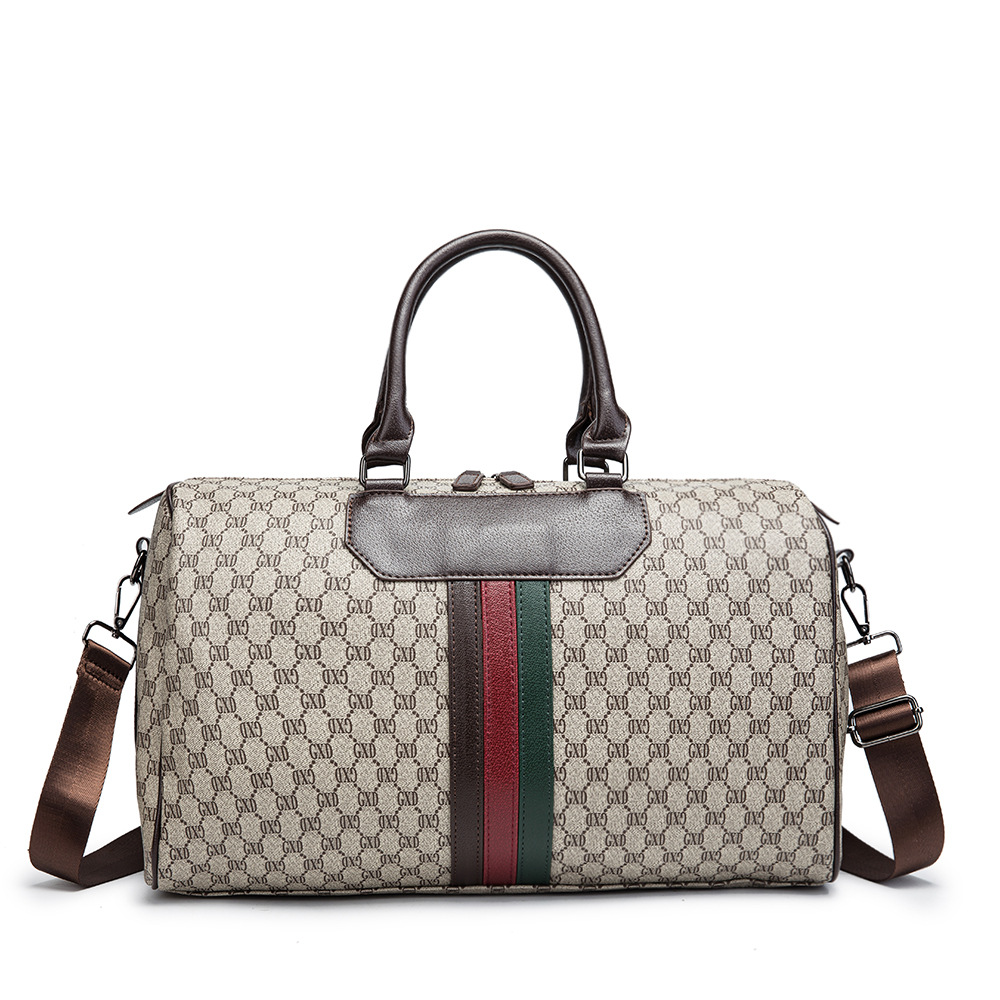 Design Travel Duffle Bag Plaid Leather Waterproof Large Capacity Fitness Gym Boarding Bags Male luxurys Luggage Handbags, With logo
Design Travel Duffle Bag Plaid Leather Waterproof Large Capacity Fitness Gym Boarding Bags Male luxurys Luggage Handbags, With logo
