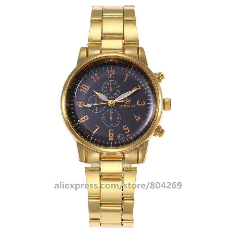 Wristwatches Wholesale Fashion Women Watch Men Casual Business Watches Alloy Wrist 920214, Gold black
Wristwatches Wholesale Fashion Women Watch Men Casual Business Watches Alloy Wrist 920214, Gold black
