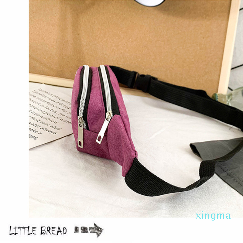 Fashion Multicolor Waist Packs Waterproof Running Bag Outdoor Sports Waistbag Riding Mobile Phone Fanny Pack Gym Belt Bags