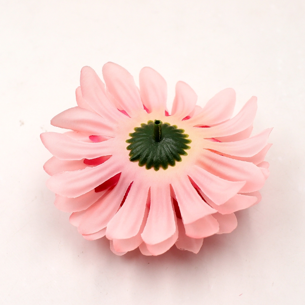 50pcs high quality silk artificial flower Dahua corsage flower head wedding car decoration DIY home decoration flower supplies 210317