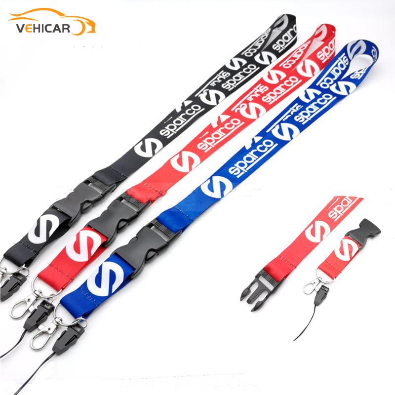 Keychains VEHICAR Car Logo Lanyard For SPARCO Neck Strap Keychain Keyring Keys House ID Badges Card 1PC 54CM, Silver
Keychains VEHICAR Car Logo Lanyard For SPARCO Neck Strap Keychain Keyring Keys House ID Badges Card 1PC 54CM, Silver