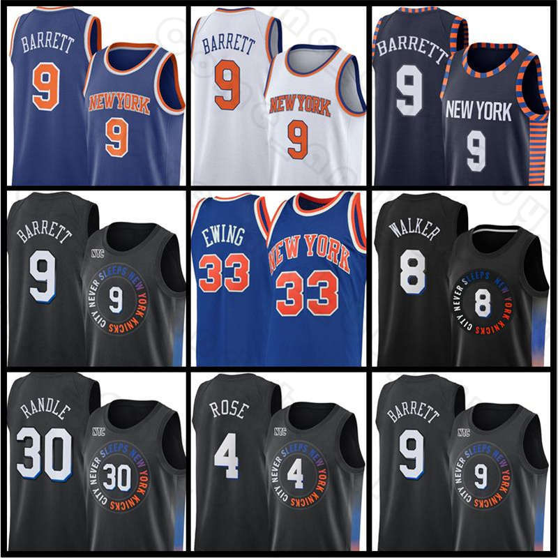 Patrick 33 Ewing RJ 9 Barrett Julius 30 Randle Basketball Jersey New York''Knicks''Derrick 4 Rose Kemba 8 Walker 2022, Men
Patrick 33 Ewing RJ 9 Barrett Julius 30 Randle Basketball Jersey New York''Knicks''Derrick 4 Rose Kemba 8 Walker 2022, Men