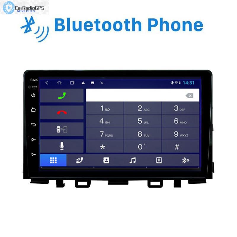 Car DVD Player for KIA RIO 2016-2018 GPS Auto Radio with DSP BT WIFI Mirrorlink 8 Core 10'' Android