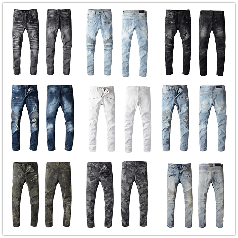 2021 Mens Fashion Skinny Straight Slim Ripped Jean elastic Casual Motorcycle Biker Stretch Denim Trouser Classic Pants 610 jeans size 28-40, Blue
2021 Mens Fashion Skinny Straight Slim Ripped Jean elastic Casual Motorcycle Biker Stretch Denim Trouser Classic Pants 610 jeans size 28-40, Blue