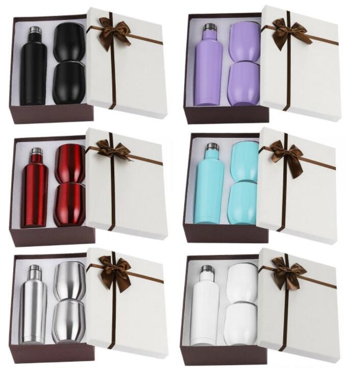 3pcs/set Gift Wine Tumbler Mugs Set Stainless Steel Double Wall Insulated With One 500ml Bottle Two 12oz FY4516 DHL Ship
3pcs/set Gift Wine Tumbler Mugs Set Stainless Steel Double Wall Insulated With One 500ml Bottle Two 12oz FY4516 DHL Ship
