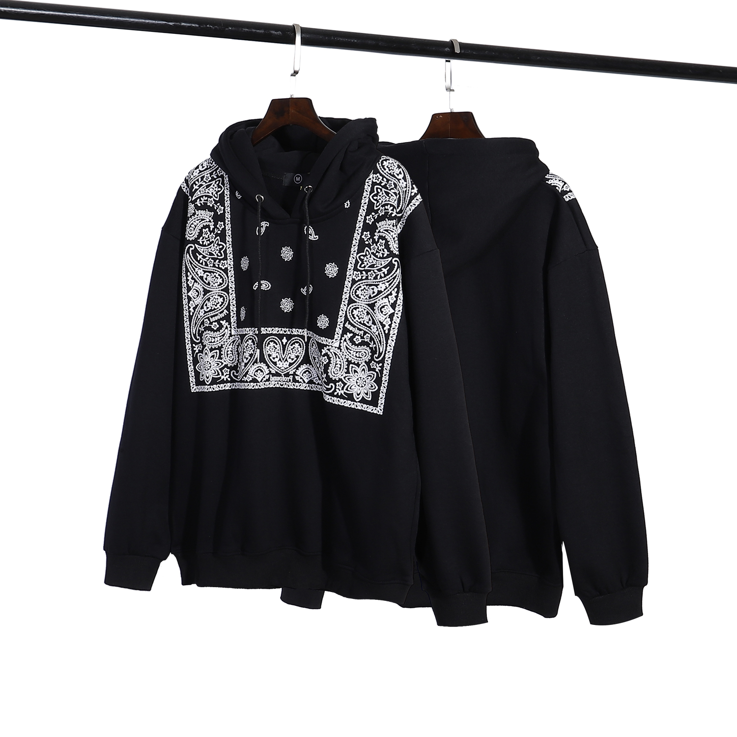 Designer Bandanna womens mens hoodies thick loose long sleeve black Totems women men oversized cotton material pullover hooded pullivers, I need other product
Designer Bandanna womens mens hoodies thick loose long sleeve black Totems women men oversized cotton material pullover hooded pullivers, I need other product