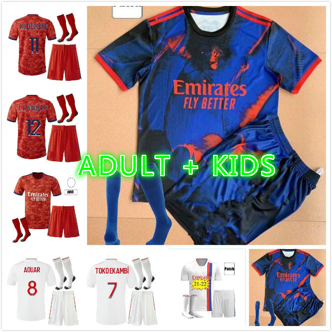 adult kids kit + socks Olympique Lyonnais Lyon soccer jerseys 21 22 Maillot de foot 2021 2022 TRAORE MEMPHIS football shirt uniforms, Black;yellow
adult kids kit + socks Olympique Lyonnais Lyon soccer jerseys 21 22 Maillot de foot 2021 2022 TRAORE MEMPHIS football shirt uniforms, Black;yellow