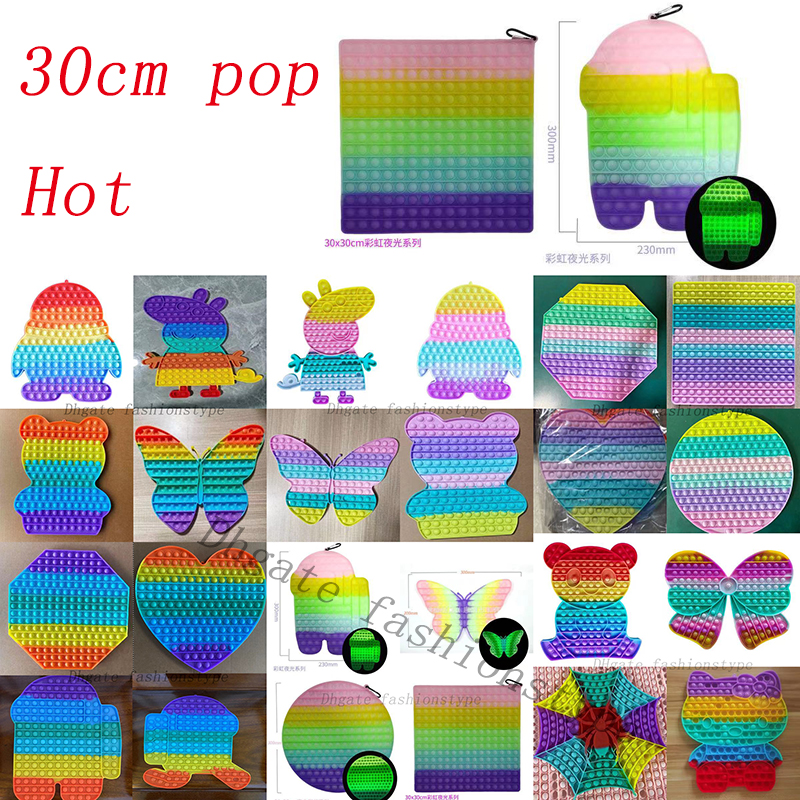 30cm pop Fidget Push Desktop Toys Popper Puzzle Tabletop Decompression Board Finger Bubble Sensory Educational Toy
30cm pop Fidget Push Desktop Toys Popper Puzzle Tabletop Decompression Board Finger Bubble Sensory Educational Toy