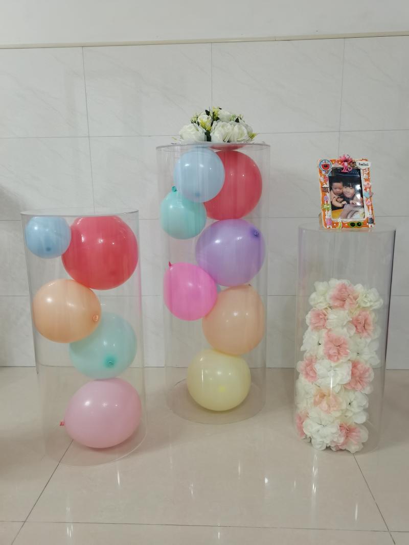 Party Decoration 3pcs Round Cylinder Acrylic Plinths Cake Table Pedestal Stand Pillar Balloons Rack For Baby Shower Birthday DIY Wedding
Party Decoration 3pcs Round Cylinder Acrylic Plinths Cake Table Pedestal Stand Pillar Balloons Rack For Baby Shower Birthday DIY Wedding
