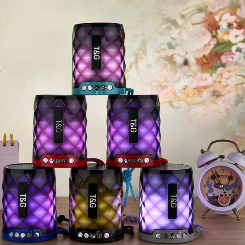 Portable Speakers Colorful LED Mini Waterproof TF Card FM Stereo Wireless Bluetooth-compatible Speaker Loudspeaker
Portable Speakers Colorful LED Mini Waterproof TF Card FM Stereo Wireless Bluetooth-compatible Speaker Loudspeaker