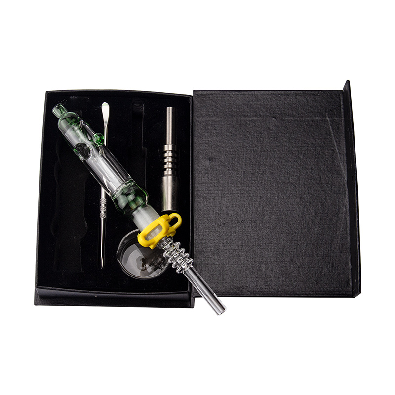 NC067 Smoking Pipes 14mm Titanium Ceramic Quartz Nail Clip Dish Dabber Tool Set Air Hole Recycle Airflow Dab Rig Glass Bong
NC067 Smoking Pipes 14mm Titanium Ceramic Quartz Nail Clip Dish Dabber Tool Set Air Hole Recycle Airflow Dab Rig Glass Bong