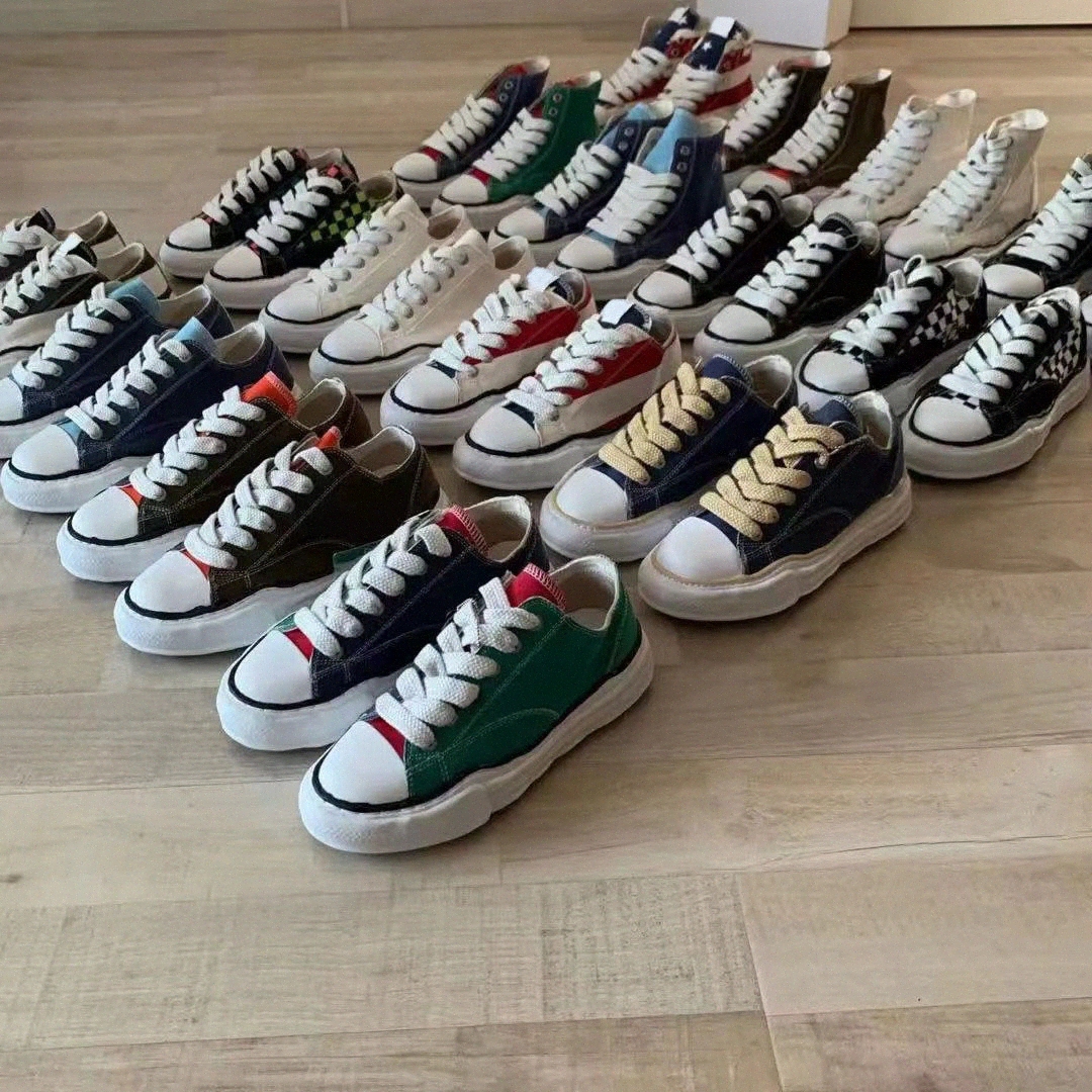 Maison Mihara Yasuhiro MMY Shoes OG Sole Toe Cap Designer Canvas Lowcut Sneaker Mens Platform Womens Leather Suede White Black Red Grey Casual Sneakers U1qe#
Maison Mihara Yasuhiro MMY Shoes OG Sole Toe Cap Designer Canvas Lowcut Sneaker Mens Platform Womens Leather Suede White Black Red Grey Casual Sneakers U1qe#
