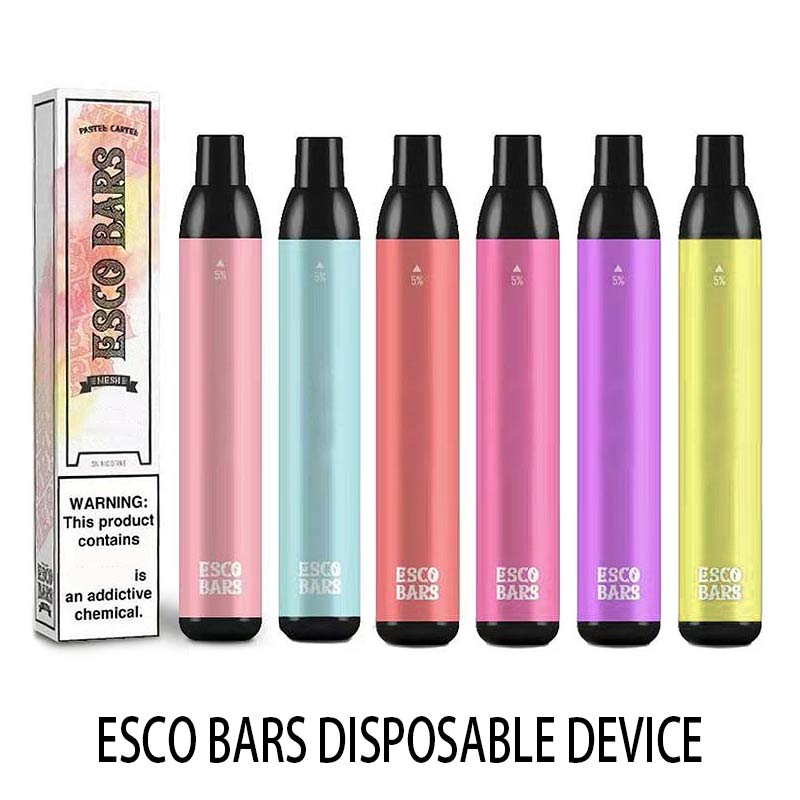 ESCO BARS Disposable E cigarettes 2500 Puffs Vape Pen 1000mAh Battery Pod Device 6ml Pre-filled Mesh Coil Pods Vaporizers Puff Plus max air bar bang xxl delta 8
ESCO BARS Disposable E cigarettes 2500 Puffs Vape Pen 1000mAh Battery Pod Device 6ml Pre-filled Mesh Coil Pods Vaporizers Puff Plus max air bar bang xxl delta 8