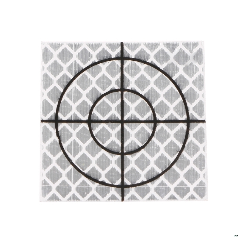100 Pcs Reflecting Tape Target Total Station 20/30/40/50/60 Mm