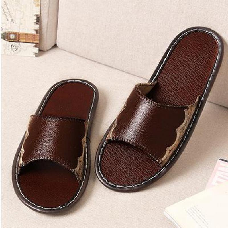 Slippers Genuine Leather Home Women Indoor Non-slip Comfortable House Slides Male Flip Flop Summer Shoes Mens Mules Hausschuhe, Female purple
Slippers Genuine Leather Home Women Indoor Non-slip Comfortable House Slides Male Flip Flop Summer Shoes Mens Mules Hausschuhe, Female purple