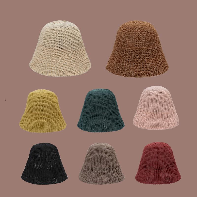 bucket hat Trendy knitted mesh Buet Hat Women's spring and summer thin pure color fisherman's, Pink
bucket hat Trendy knitted mesh Buet Hat Women's spring and summer thin pure color fisherman's, Pink