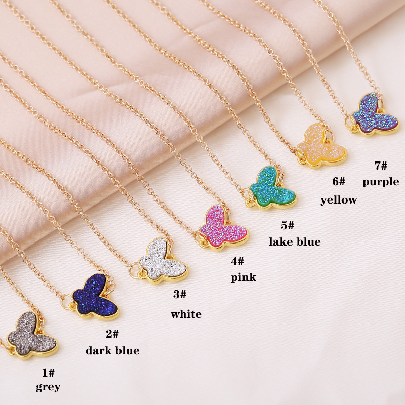 Cute Multicolor Acrylic Butterfly Pendant Necklaces For Women Cocktail Party Statement Necklace Steet Style Korean Fashion Jewelry Gifts 
Cute Multicolor Acrylic Butterfly Pendant Necklaces For Women Cocktail Party Statement Necklace Steet Style Korean Fashion Jewelry Gifts