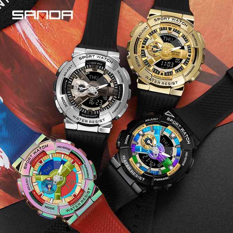 BASID Brand Sports Watch Men G Style Display Analog Digital LED Business Wristwatches Waterproof Swimming Shock Military Watches
BASID Brand Sports Watch Men G Style Display Analog Digital LED Business Wristwatches Waterproof Swimming Shock Military Watches
