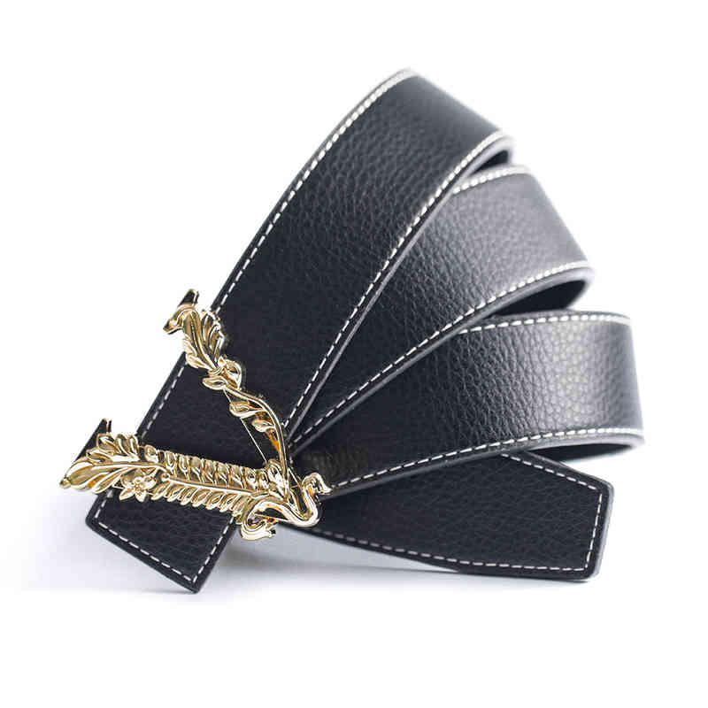 Top Luxury Designer Brand V Letter Buckle Belt Men High Quality Women Genuine Real Leather Dress Goth Strap for Jeans Waistband, Black
Top Luxury Designer Brand V Letter Buckle Belt Men High Quality Women Genuine Real Leather Dress Goth Strap for Jeans Waistband, Black
