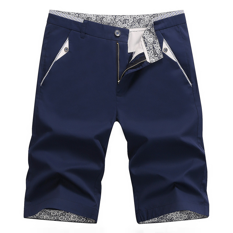 Men's Shorts Summer Fashion Korean Version of Solid Color Pants Thin Section Five Casual IEEP, Dark blue
Men's Shorts Summer Fashion Korean Version of Solid Color Pants Thin Section Five Casual IEEP, Dark blue