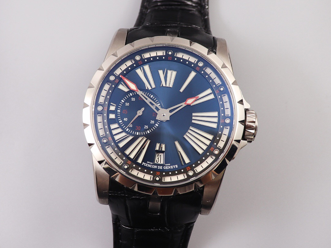 TBF launched DBEX0542(0543) series watch full titanium alloy to make the case sapphire crystal mirror and alligator leather strap with waterproof function, As shown
TBF launched DBEX0542(0543) series watch full titanium alloy to make the case sapphire crystal mirror and alligator leather strap with waterproof function, As shown