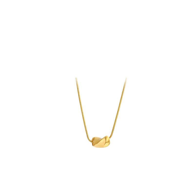 Chains Japan And Korea Personality Fashion Twist Small Simple Pendant Necklace Female INS Tide Design Sense Titanium St, Silver
Chains Japan And Korea Personality Fashion Twist Small Simple Pendant Necklace Female INS Tide Design Sense Titanium St, Silver