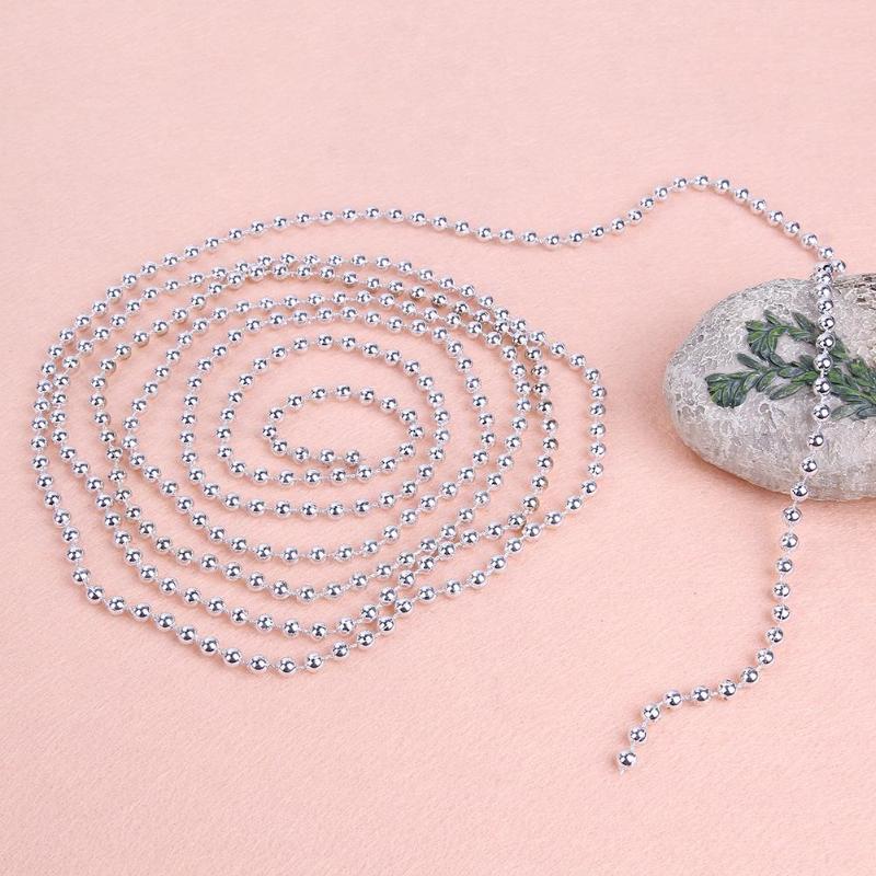 Christmas Decorations 2.7m Beads Tree Decor Silver Party Tinsel Xmas Window For Indoor Outdoor Home Living Room
Christmas Decorations 2.7m Beads Tree Decor Silver Party Tinsel Xmas Window For Indoor Outdoor Home Living Room