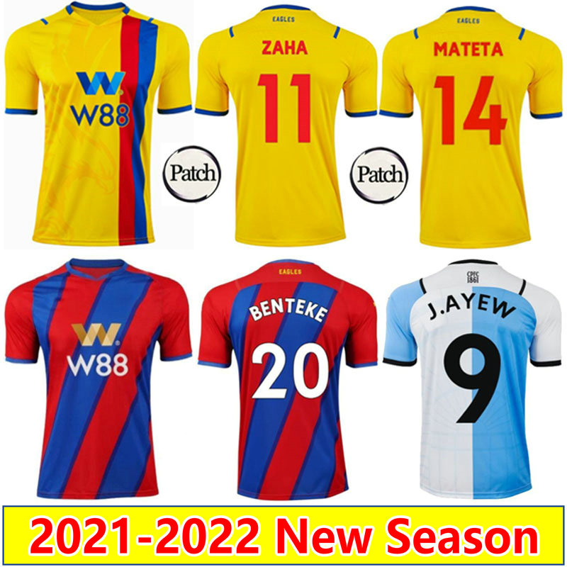 21 22 Zaha MATETA BENTEKE Soccer Jerseys 2021 2022 home away 3rd MILIVOJEVIC EZE J. AYEW KOUYATE SCHLUPP OLISE EDOUARD HUGHES Football Shirt, Black;yellow
21 22 Zaha MATETA BENTEKE Soccer Jerseys 2021 2022 home away 3rd MILIVOJEVIC EZE J. AYEW KOUYATE SCHLUPP OLISE EDOUARD HUGHES Football Shirt, Black;yellow